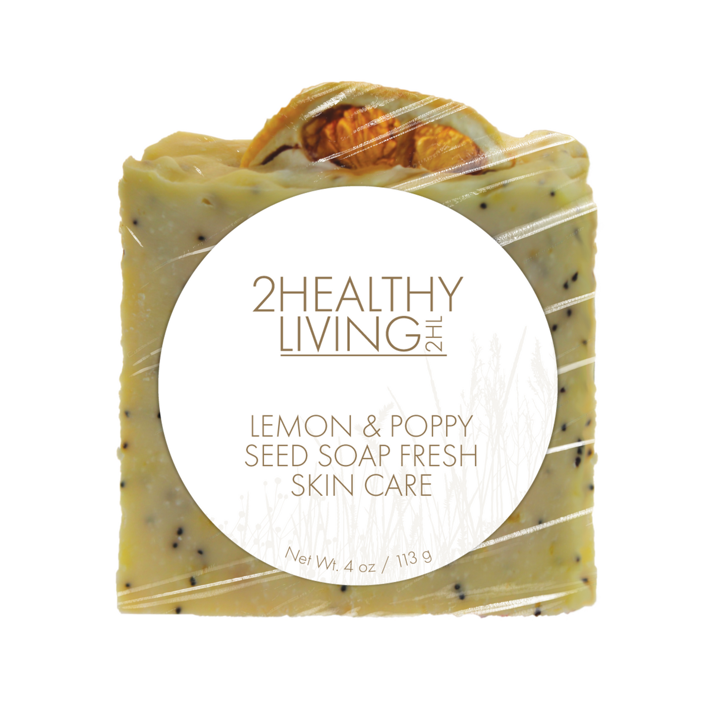 Lemon & Poppy Seed Soap Fresh Skin Care