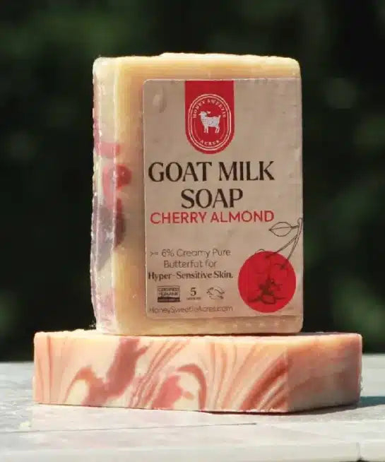 Cherry Almond Goat's Milk Soap