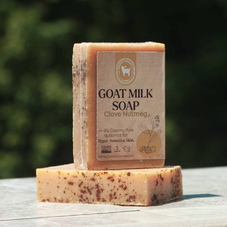 Clove & Nutmeg Goat's Milk Soap