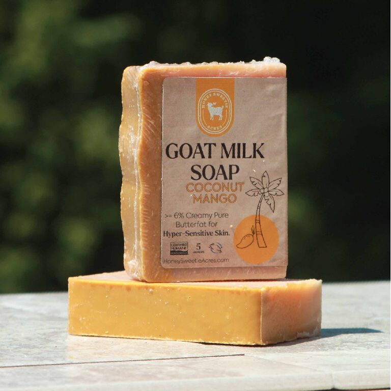 Coconut Mango Goat's Milk Soap