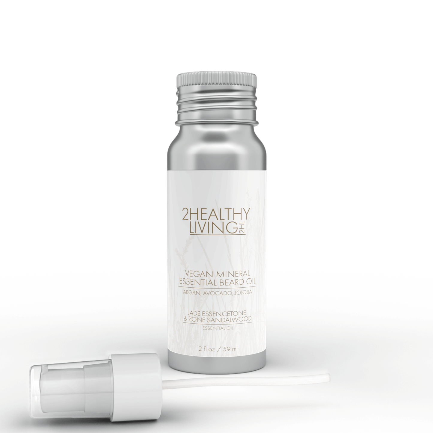 Jade Essencetone & Zone Sandalwood Vegan Mineral Essential Beard Oil