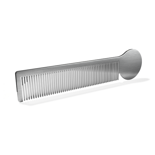 Stainless Moustache Comb