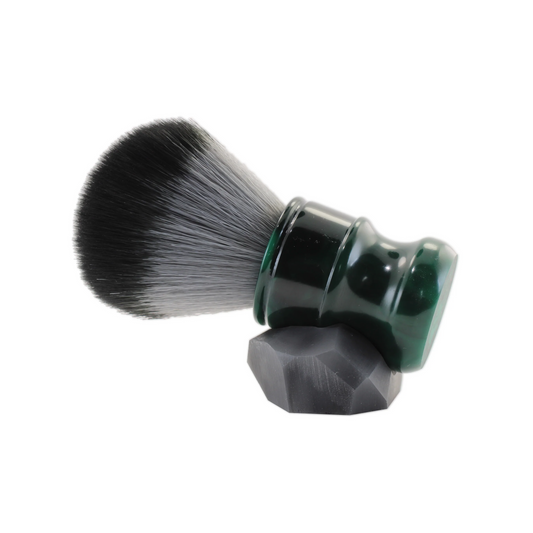 Shaving Brush Dark Emerald