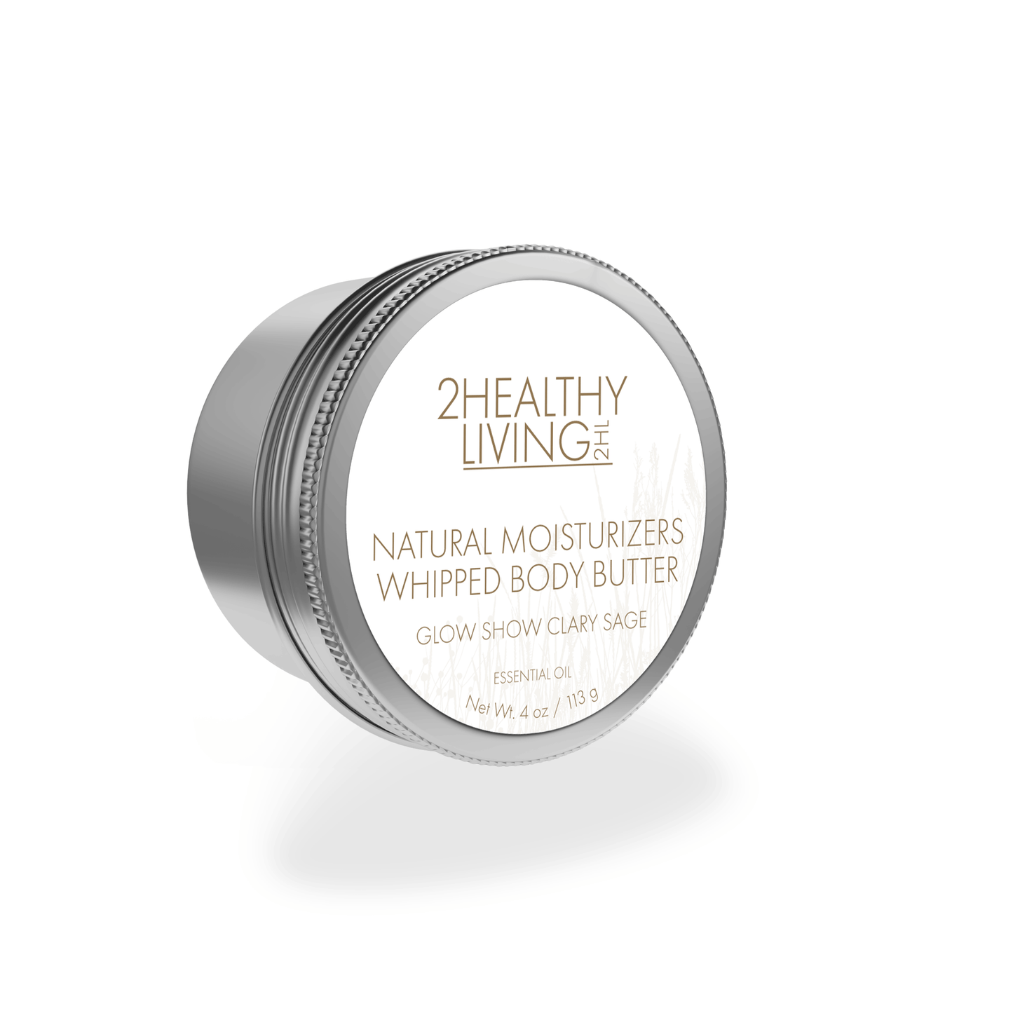 Glow Show Clary Sage Natural Moisturizers Whipped Body Butter